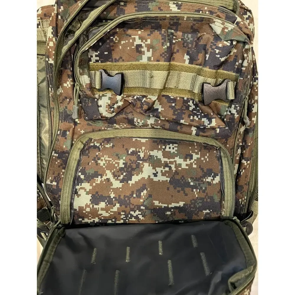 East West Green Camo Tactical Backpack